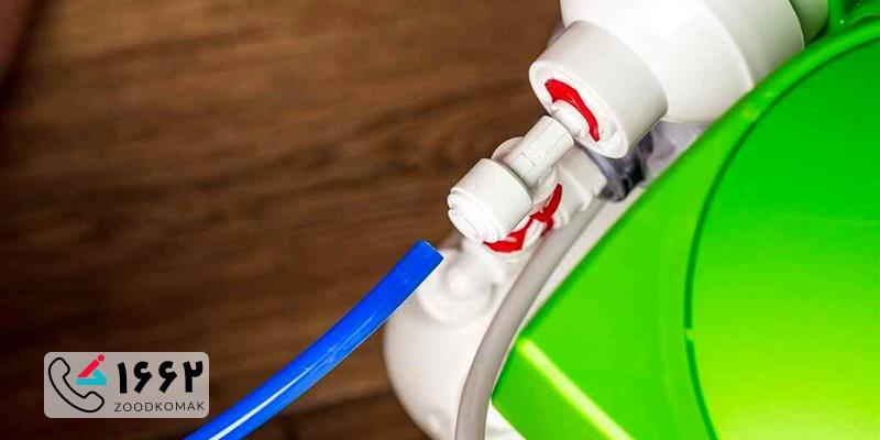 آموزش نصب دستگاه تصفیه آب خانگی